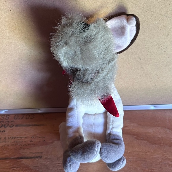 Disney Oliver & Company Dodger Dog Plush 7" Stuffed Animal Beans - Picture 4 of 12